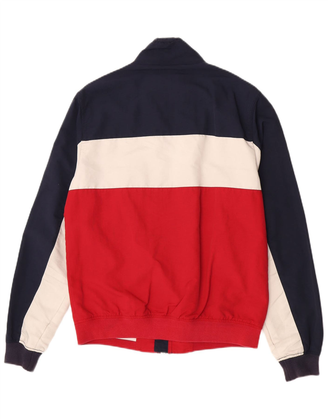 Tommy Hilfiger Mens Bomber Jacket UK 38 Medium Multicoloured Colourblock