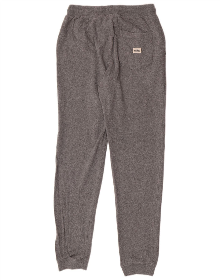 Quiksilver Womens Tracksuit Trousers Joggers Medium Grey Cotton