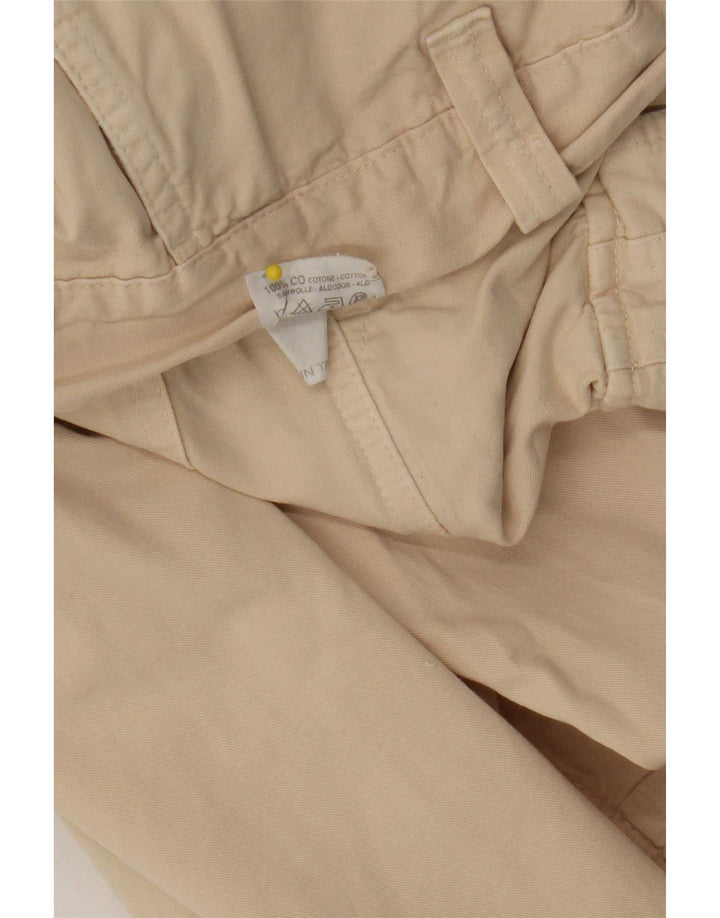 Carrera Mens Cargo Shorts W40 XL Beige Cotton
