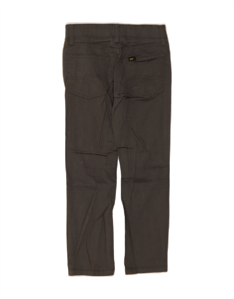 LEE Boys Straight Casual Trousers 5-6 Years W22 L20 Grey Cotton Vintage Lee and Second-Hand Lee from Messina Hembry 