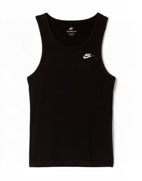 Nike Womens Vest Top UK 6 XS Black Cotton