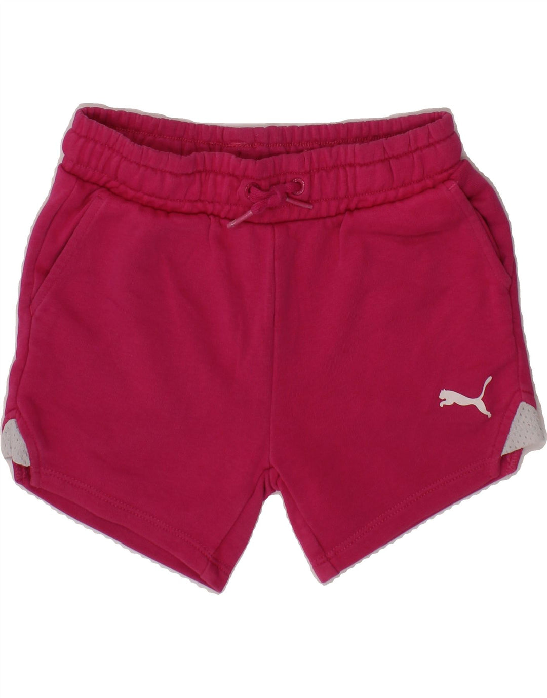 PUMA Girls Sport Shorts 4-5 Years  Pink Vintage Puma and Second-Hand Puma from Messina Hembry 