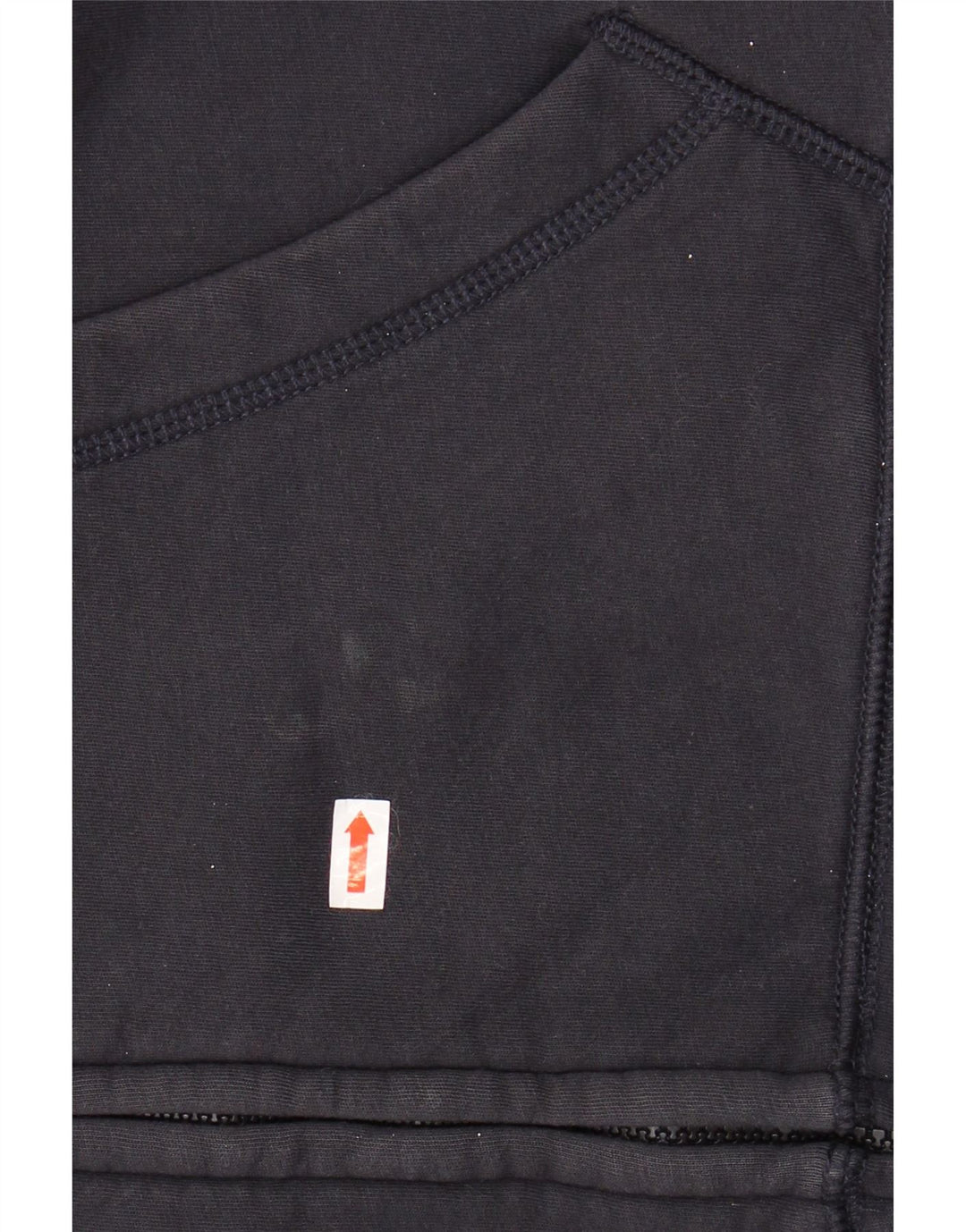 TOMMY HILFIGER Mens Zip Hoodie Sweater 2XL Navy Blue Cotton