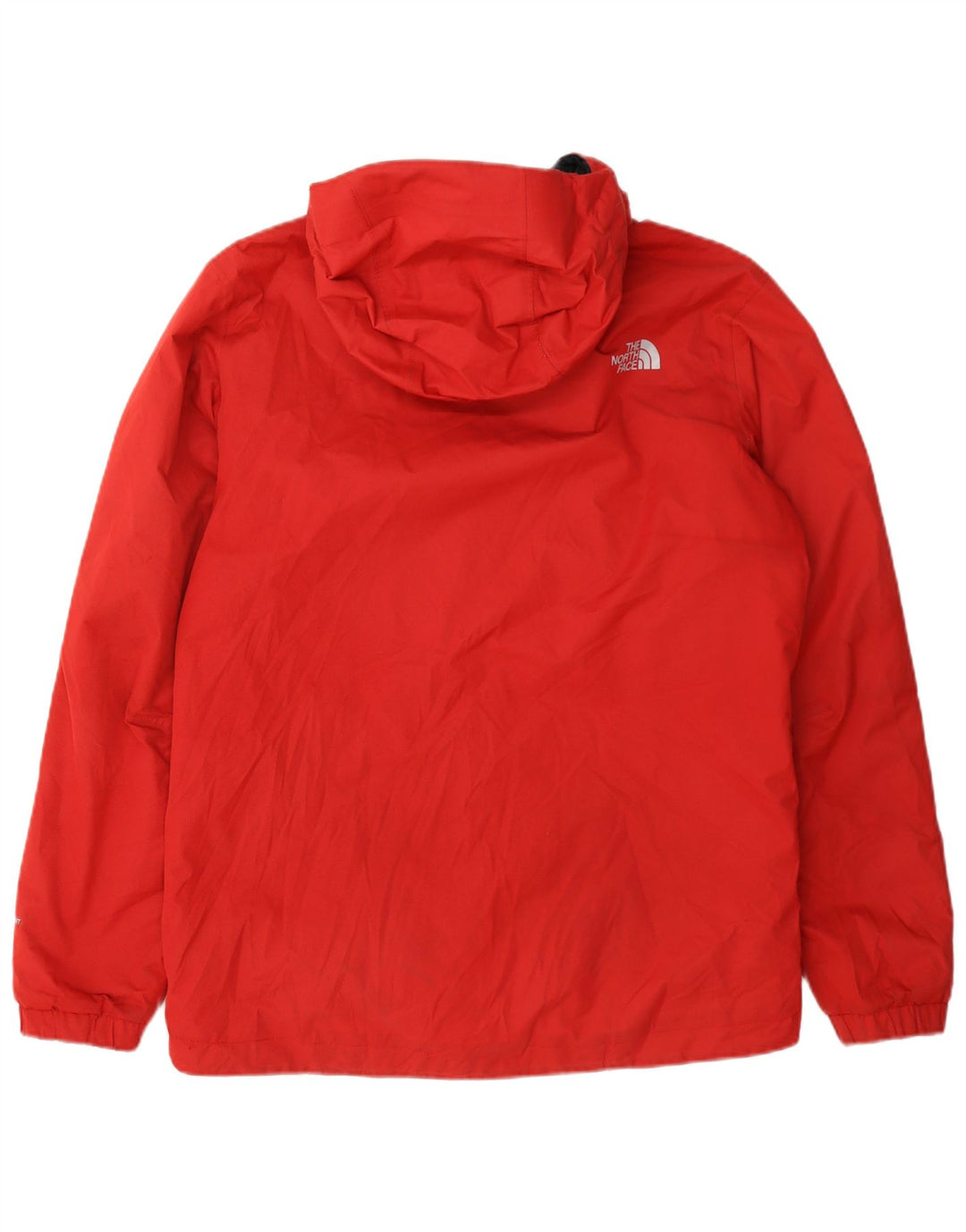 The North Face Mens Hooded Windbreaker Jacket UK 38 Medium Red Polyester