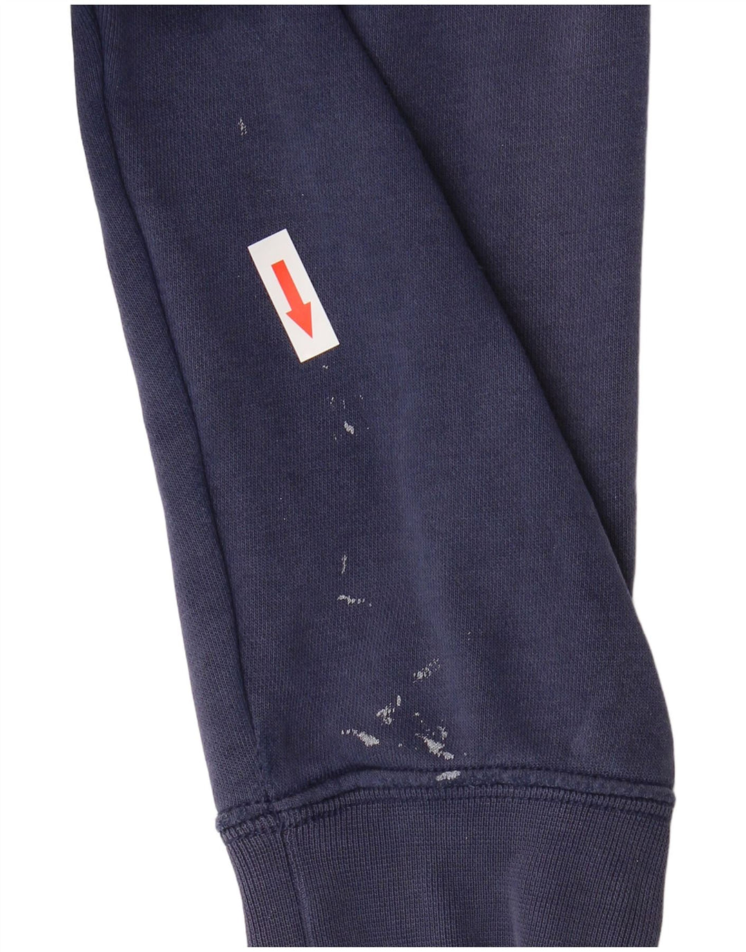 Nike Mens Graphic Hoodie Jumper Medium Navy Blue Cotton