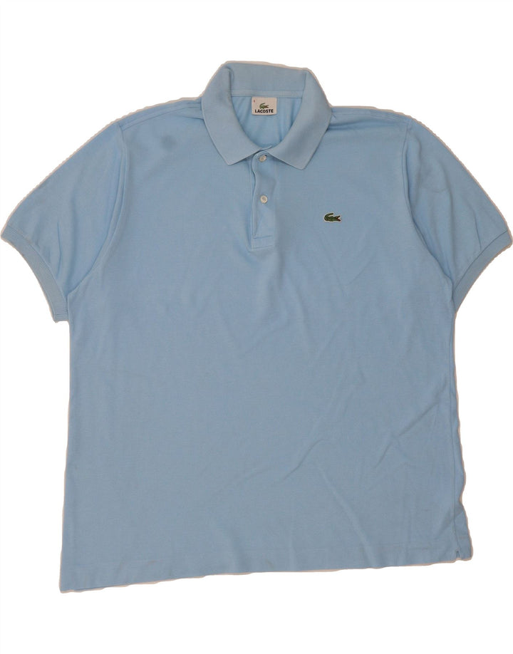 LACOSTE Mens Polo Shirt Size 6 XL Blue Cotton Vintage Lacoste and Second-Hand Lacoste from Messina Hembry 