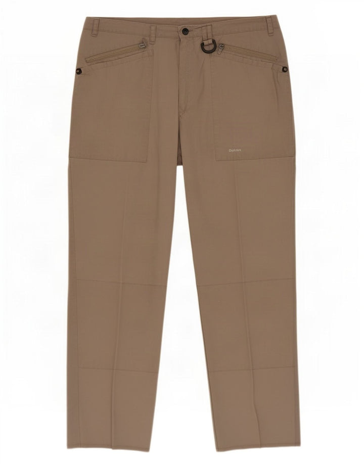 Rohan Mens Straight Casual Trousers W38 L27 Beige Polyester