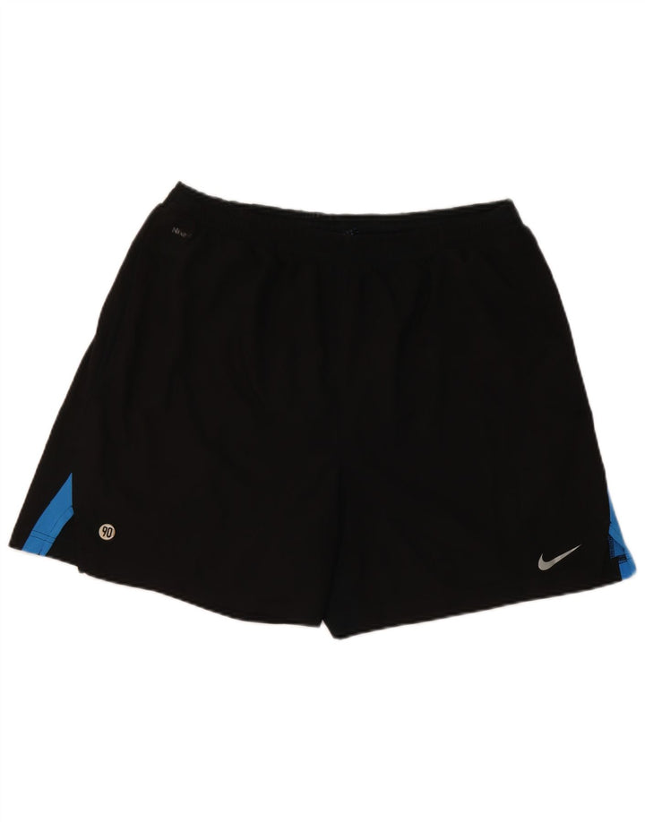 Nike Mens Sport Shorts Medium Black Colourblock Polyester