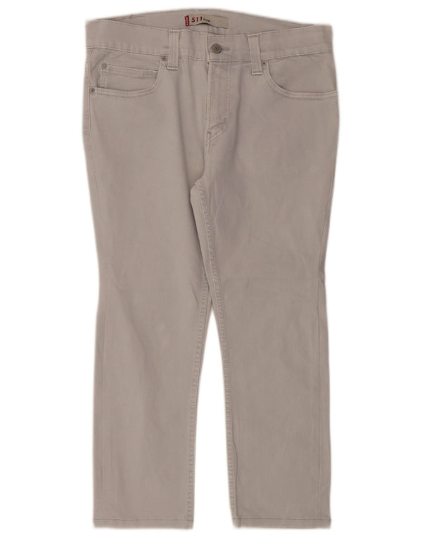 Levi's Mens 511 Slim Jeans W36 L24 Grey
