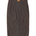 TRUSSARDI Womens Pencil Skirt W34 Large  Grey Wool Vintage Trussardi and Second-Hand Trussardi from Messina Hembry 