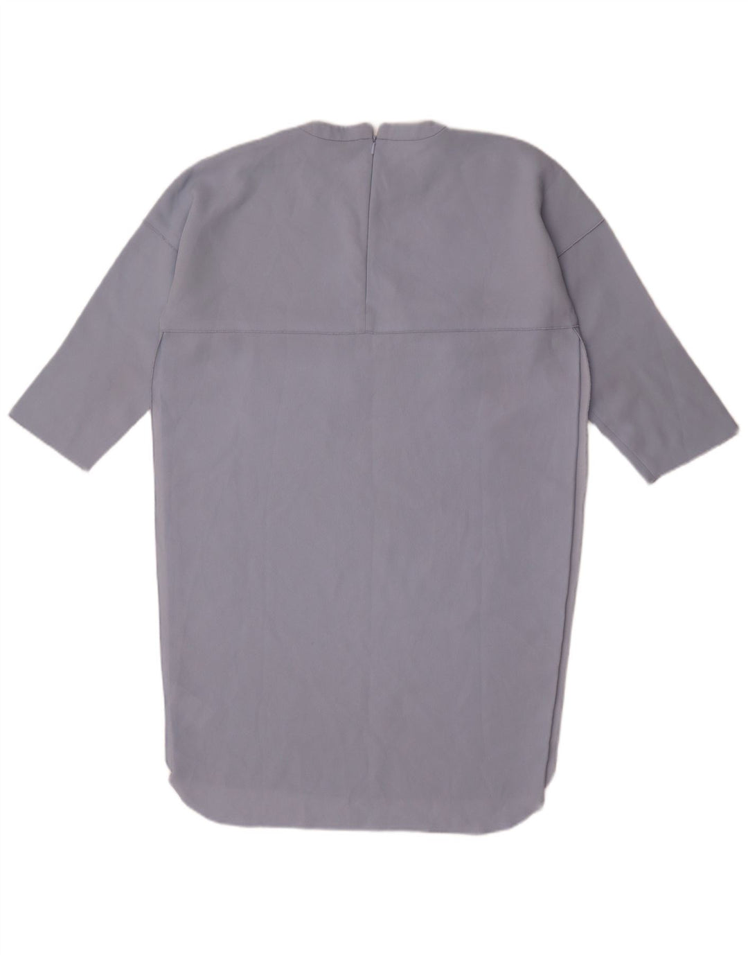 Whistles Womens 3/4 Sleeve Oversized Shift Dress UK 10 Small Blue
