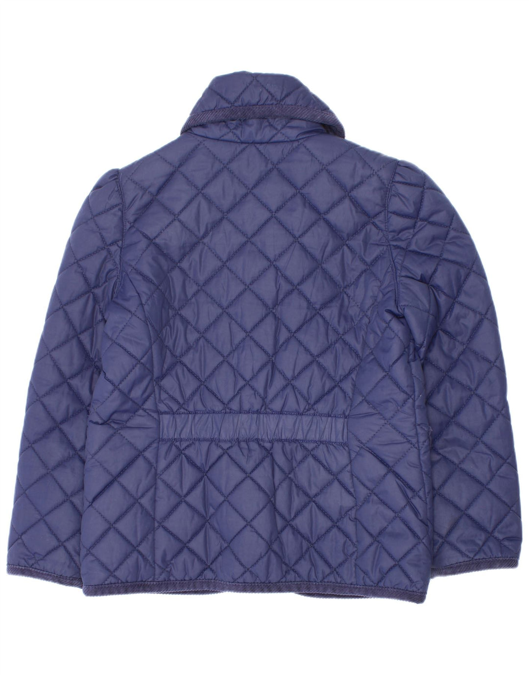 Polo Ralph Lauren Girls Quilted Jacket 5-6 Years Navy Blue Polyester