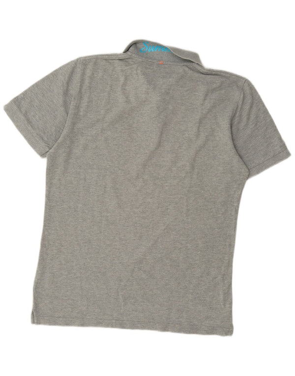 Sun68 Mens Polo Shirt Large Grey Cotton