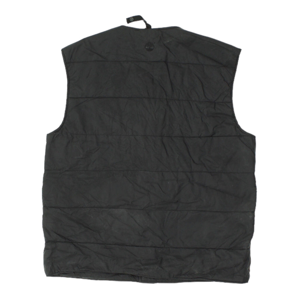 Timberland Weathergear Mens Black Padded Jacket Lining | Vintage Designer Gilet | Vintage Messina Hembry | Thrift | Second-Hand Messina Hembry | Used Clothing | Messina Hembry 