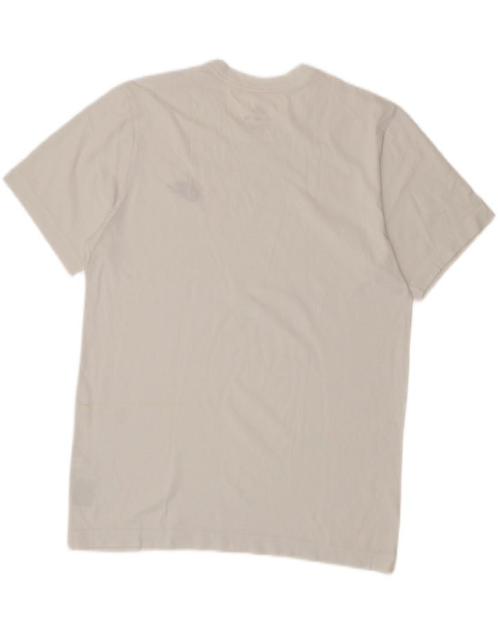 NIKE Mens T-Shirt Top Medium White Cotton