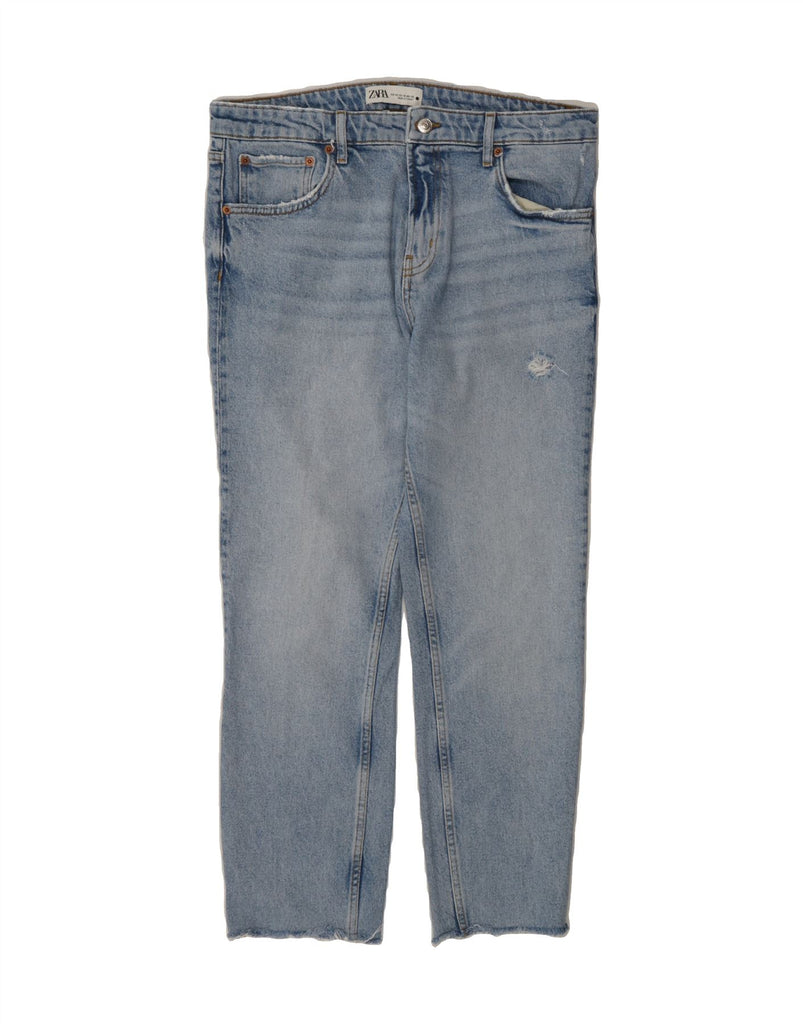 ZARA Womens Slim Jeans EU 42 Large W32 L26 Blue Vintage Zara and Second-Hand Zara from Messina Hembry 
