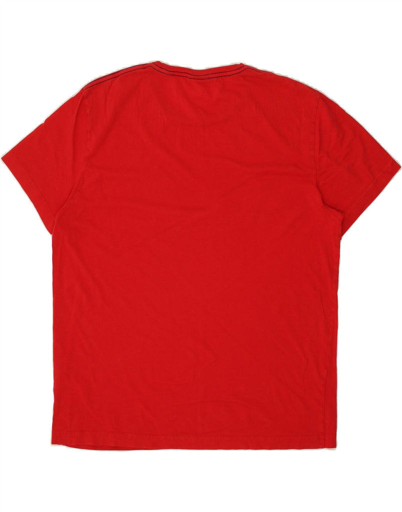 GANT Mens Graphic T-Shirt Top XL Red Cotton | Vintage Gant | Thrift | Second-Hand Gant | Used Clothing | Messina Hembry 