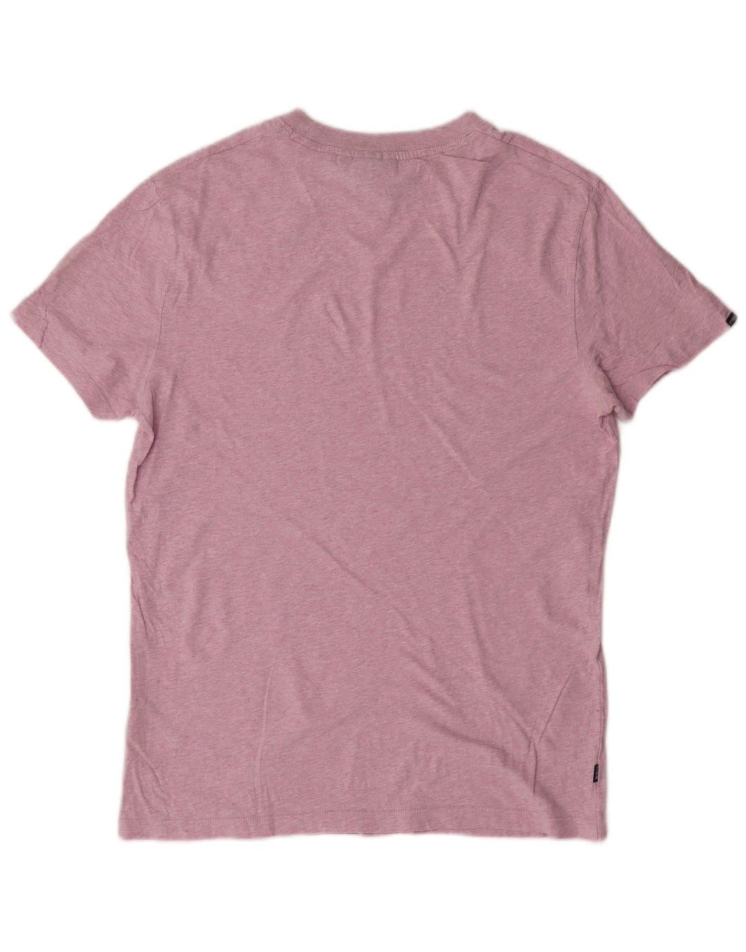 SUPERDRY Mens T-Shirt Top Medium Pink Cotton