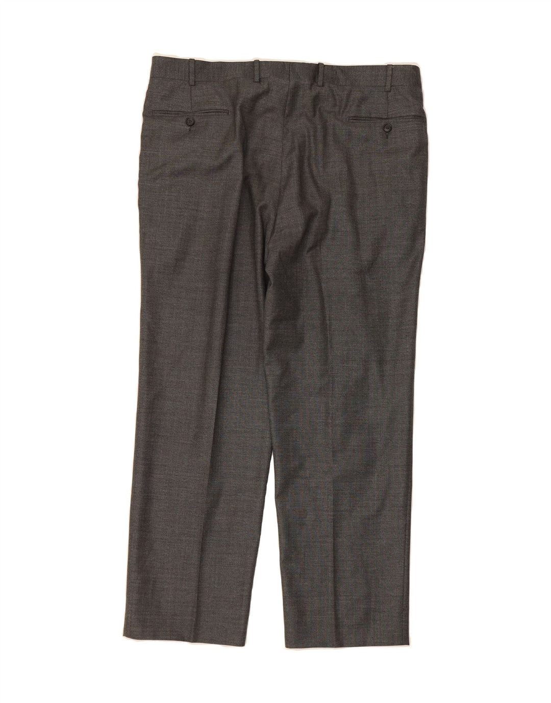 TRUSSARDI Mens 2 Piece Suit IT 56 3XL W38 L29 Grey Wool Vintage Trussardi and Second-Hand Trussardi from Messina Hembry 