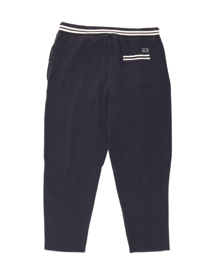 Sun68 Mens Tracksuit Trousers XL  Navy Blue Cotton