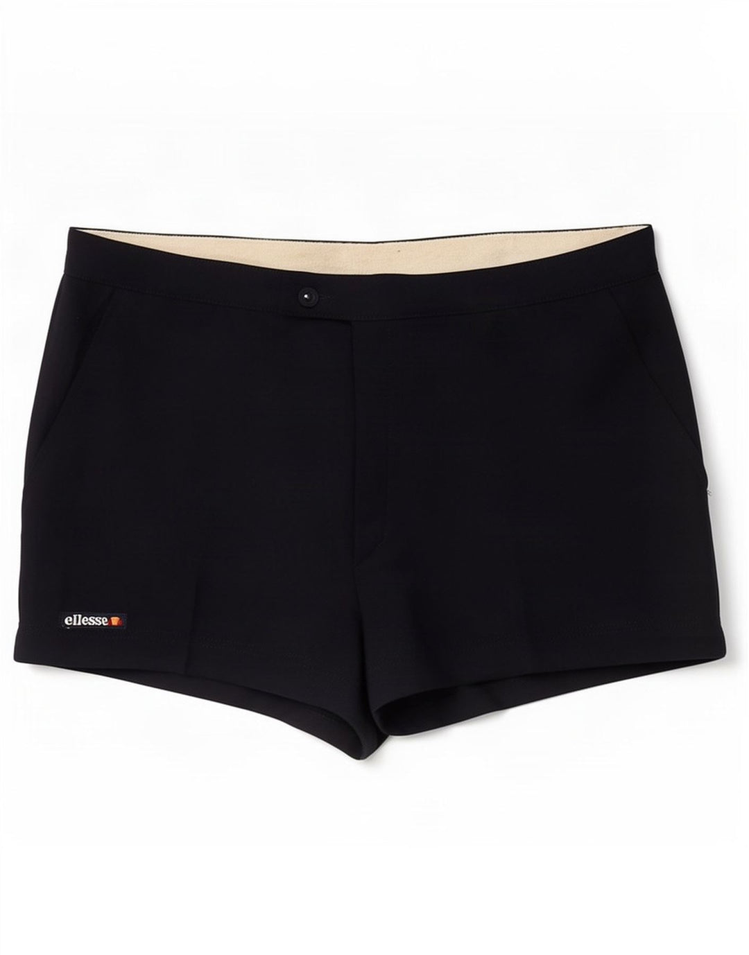 Ellesse Mens Casual Shorts Large W36 Navy Blue Polyester