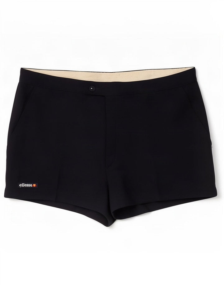 Ellesse Mens Casual Shorts Large W36 Navy Blue Polyester