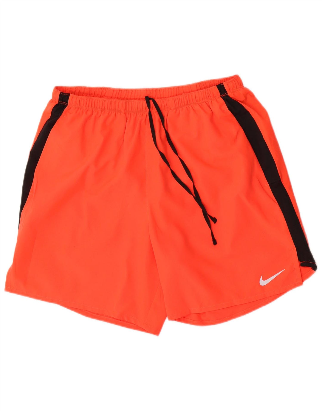 Nike Mens Dri Fit Sport Shorts Large  Orange Colourblock Polyester