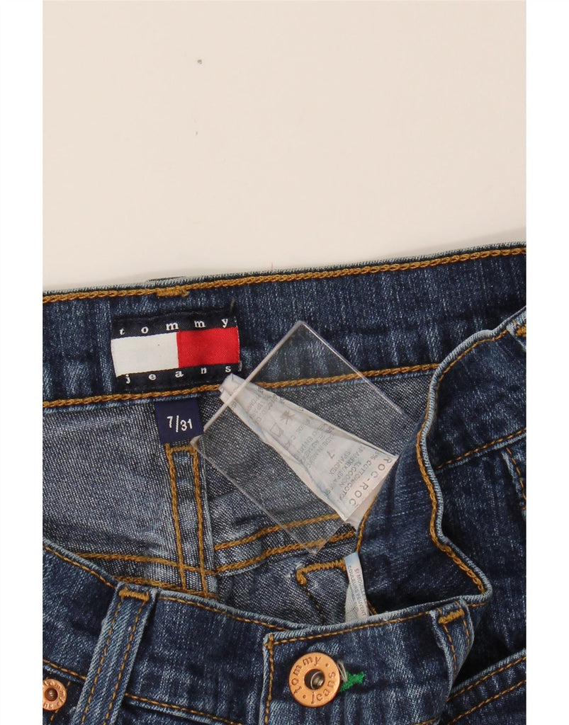 TOMMY HILFIGER Womens Straight Jeans US 7 Medium W31 L29 Blue Cotton Vintage Tommy Hilfiger and Second-Hand Tommy Hilfiger from Messina Hembry 
