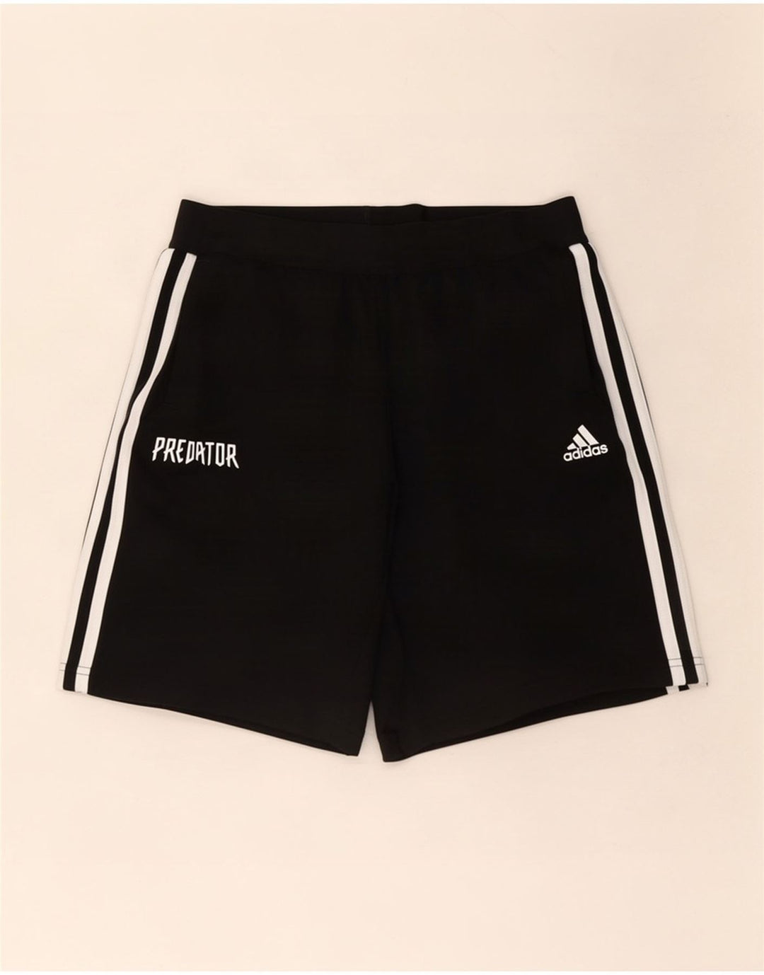 Adidas Boys Predator Sport Shorts 13-14 Years Black Polyester