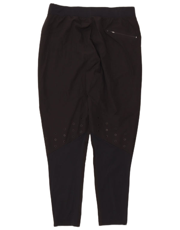 SUPERDRY Womens Tracksuit Trousers Large W32 L27 Black Polyester