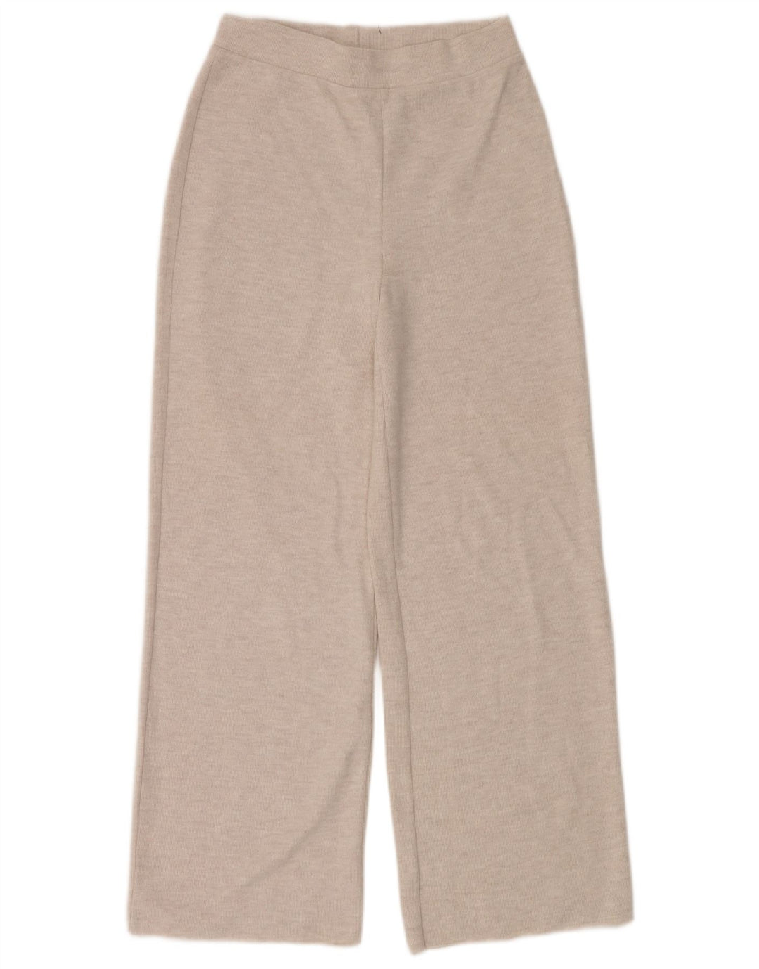 Zara Womens Tracksuit Trousers UK 12 Medium  Beige Flecked Polyester