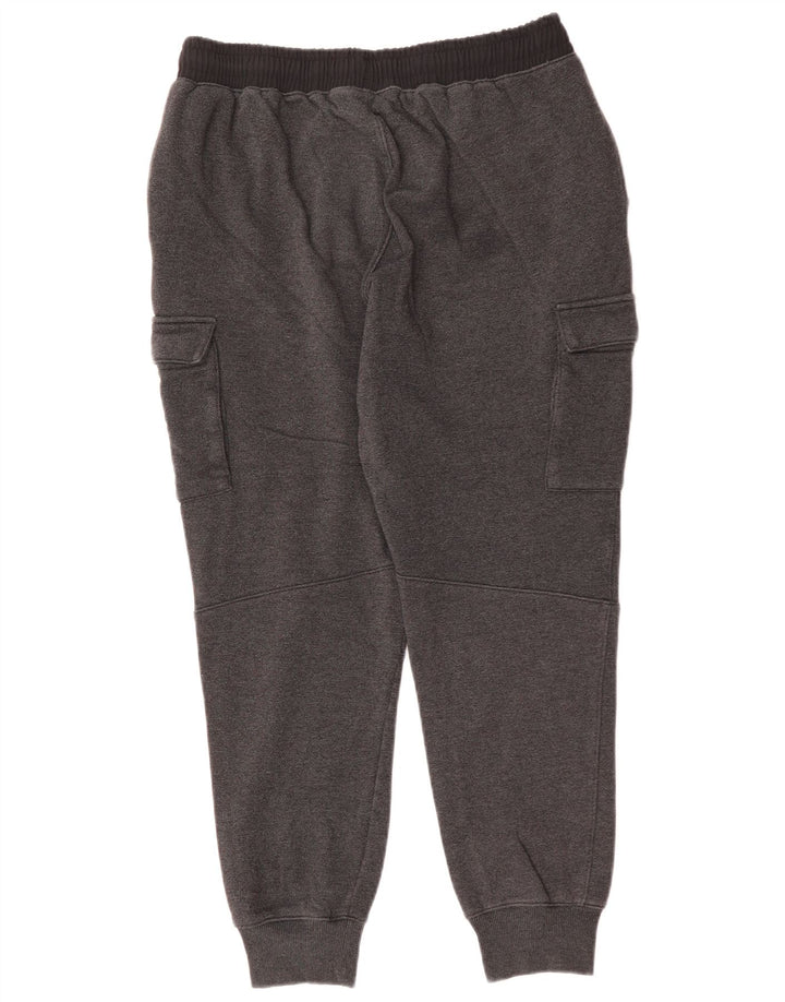 Under Armour Mens Cargo Tracksuit Trousers Joggers Large  Grey Cotton