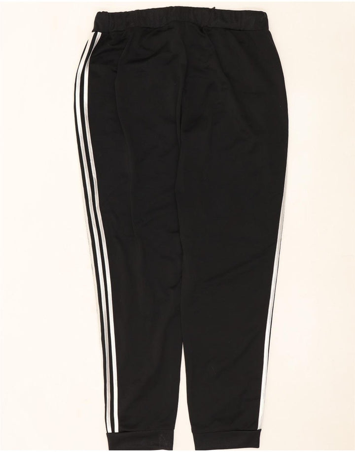 Adidas Womens Tracksuit Trousers Joggers UK 20/22 XL  Black Polyester