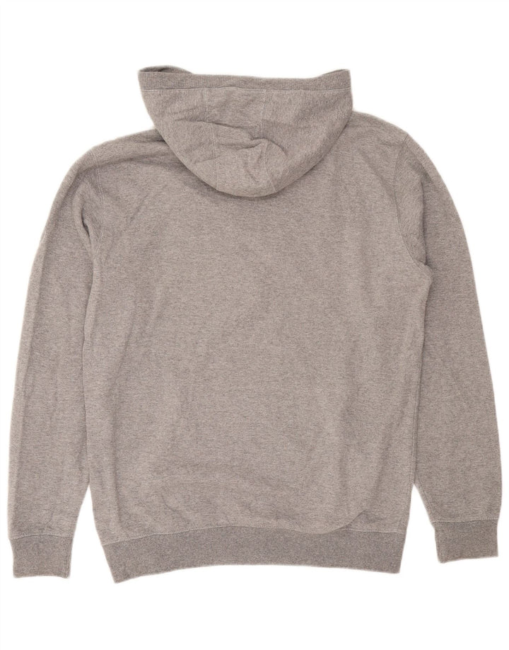 Vans Mens Graphic Hoodie Jumper Medium Grey Cotton