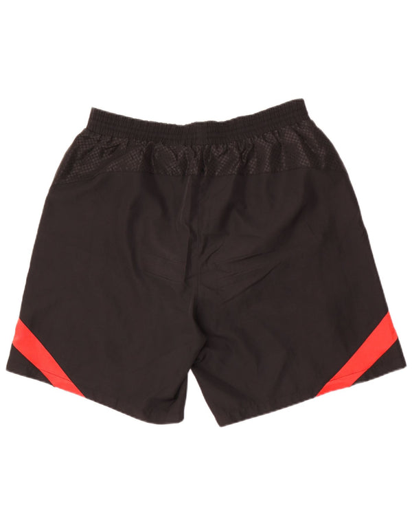 Erima Mens Sport Shorts Large Black Colourblock Polyester