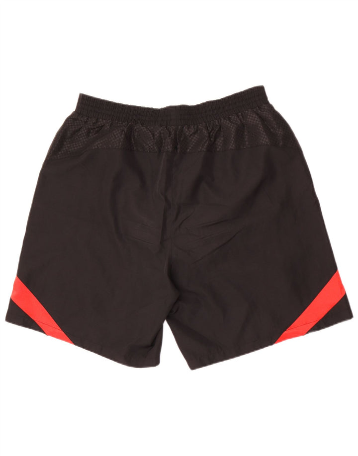 Erima Mens Sport Shorts Large Black Colourblock Polyester