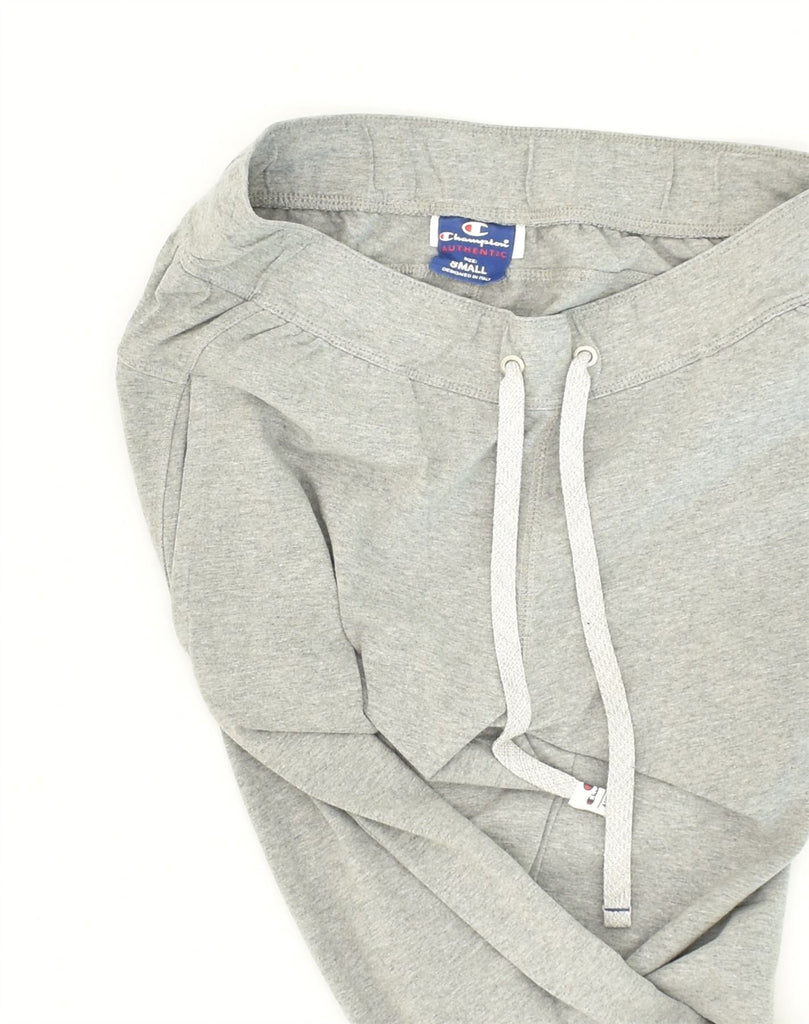 CHAMPION Mens Tracksuit Trousers Joggers Small Grey Cotton | Vintage Champion | Thrift | Second-Hand Champion | Used Clothing | Messina Hembry 