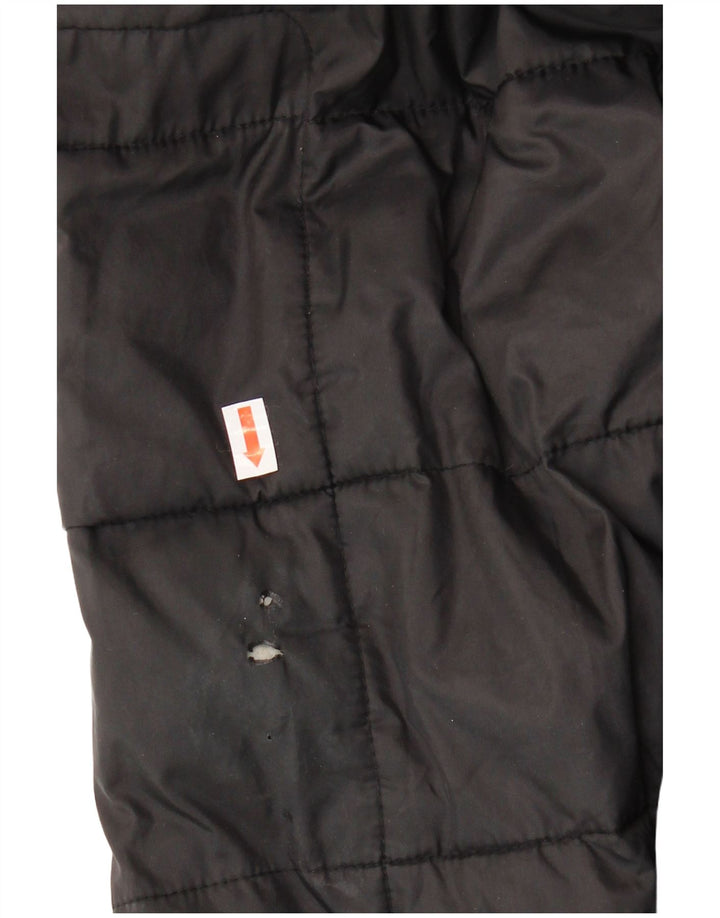 Superdry Mens Hooded Sherpa Jacket UK 38 Medium Black