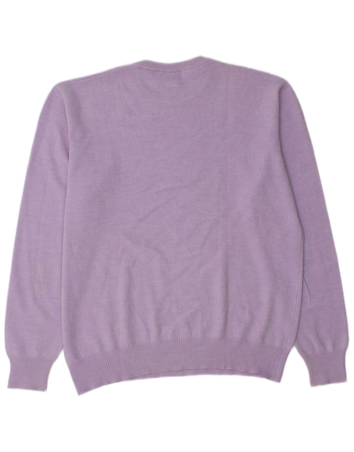 Murphy & Nye Mens Sailmakers Crew Neck Jumper Sweater XL Purple