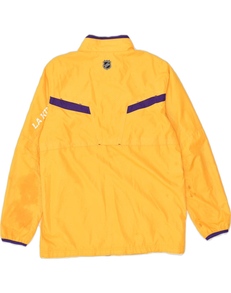 REEBOK Mens Tracksuit Top Jacket Medium Yellow Polyester | Vintage Reebok | Thrift | Second-Hand Reebok | Used Clothing | Messina Hembry 