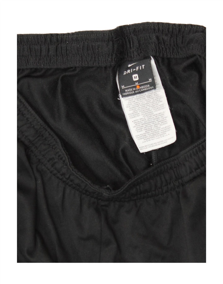NIKE Womens Dri Fit Tracksuit Trousers UK 14 Medium  Black Colourblock Vintage Nike and Second-Hand Nike from Messina Hembry 