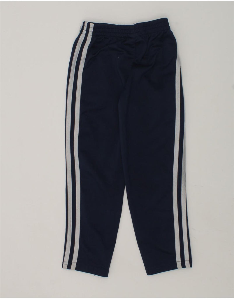 ADIDAS Boys Tracksuit Trousers 4-5 Years Navy Blue Polyester | Vintage Adidas | Thrift | Second-Hand Adidas | Used Clothing | Messina Hembry 