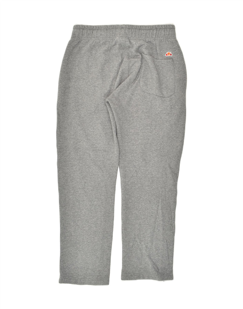 ELLESSE Womens Tracksuit Trousers UK 14 Medium Grey Cotton | Vintage Ellesse | Thrift | Second-Hand Ellesse | Used Clothing | Messina Hembry 