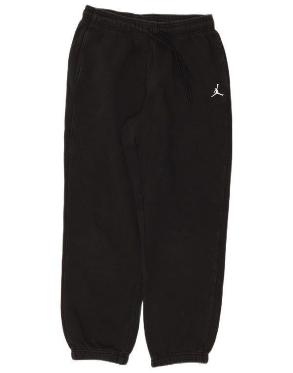 Jordan Mens Tracksuit Trousers Joggers Medium  Black Cotton