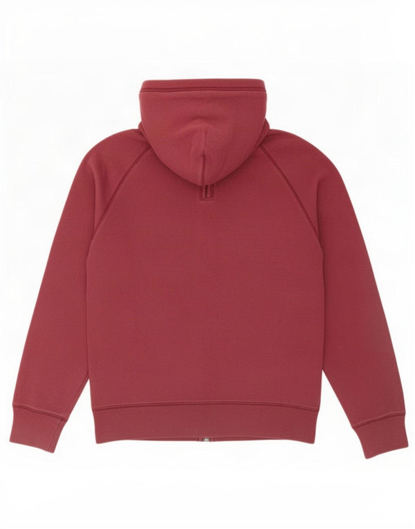 Gap Mens Graphic Zip Hoodie Sweater Small Burgundy Cotton