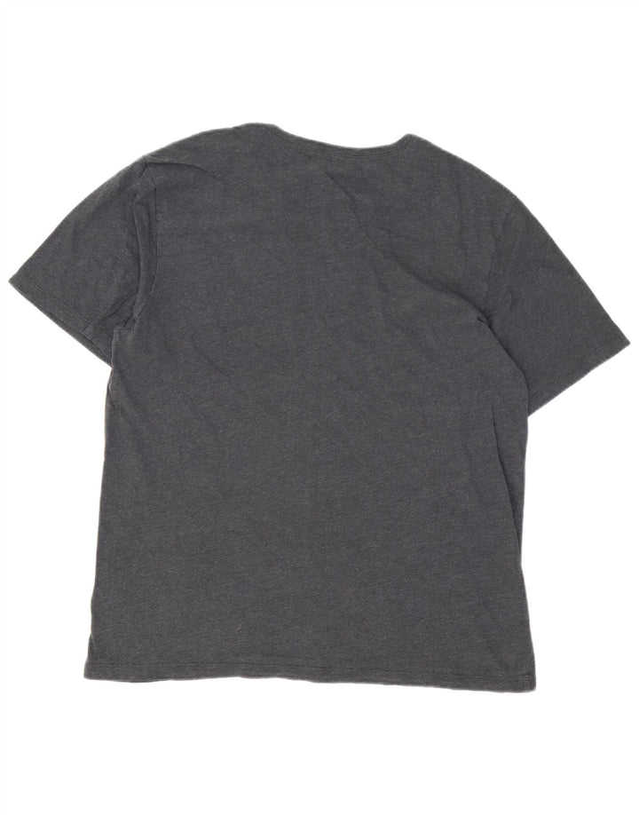 Hugo Boss Mens T-Shirt Top XL Grey Cotton