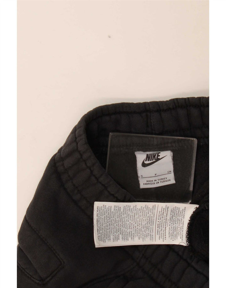 Nike Mens Graphic Tracksuit Trousers Joggers Small Black Cotton