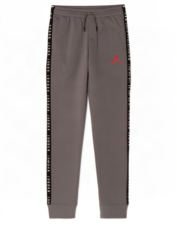 Jordan Boys Tracksuit Trousers Joggers 12-13 Years Large Grey Colourblock
