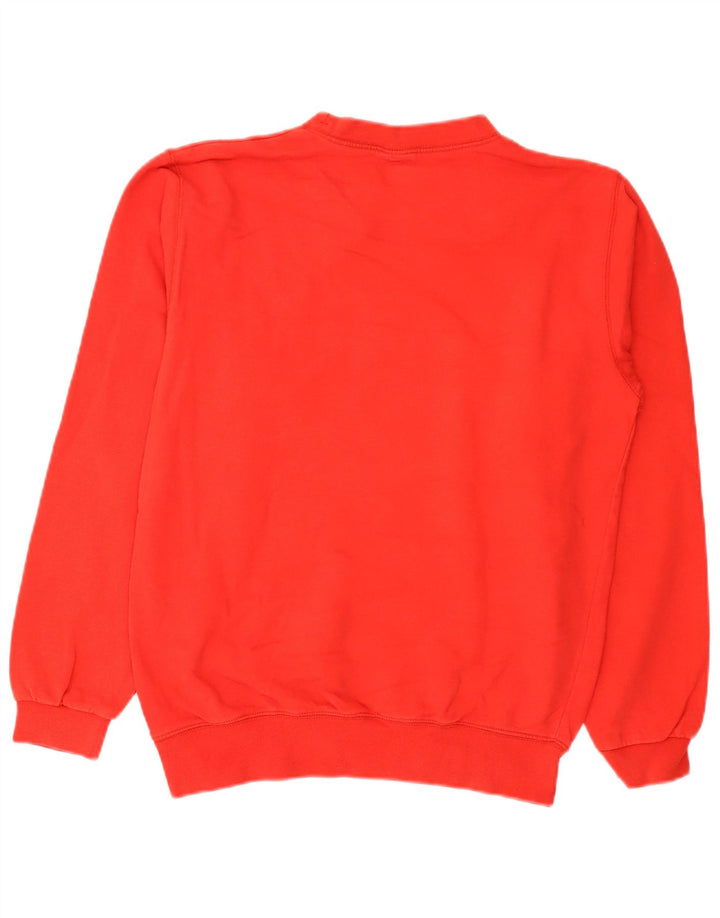 Champion Mens Sweatshirt Jumper Medium Red Cotton