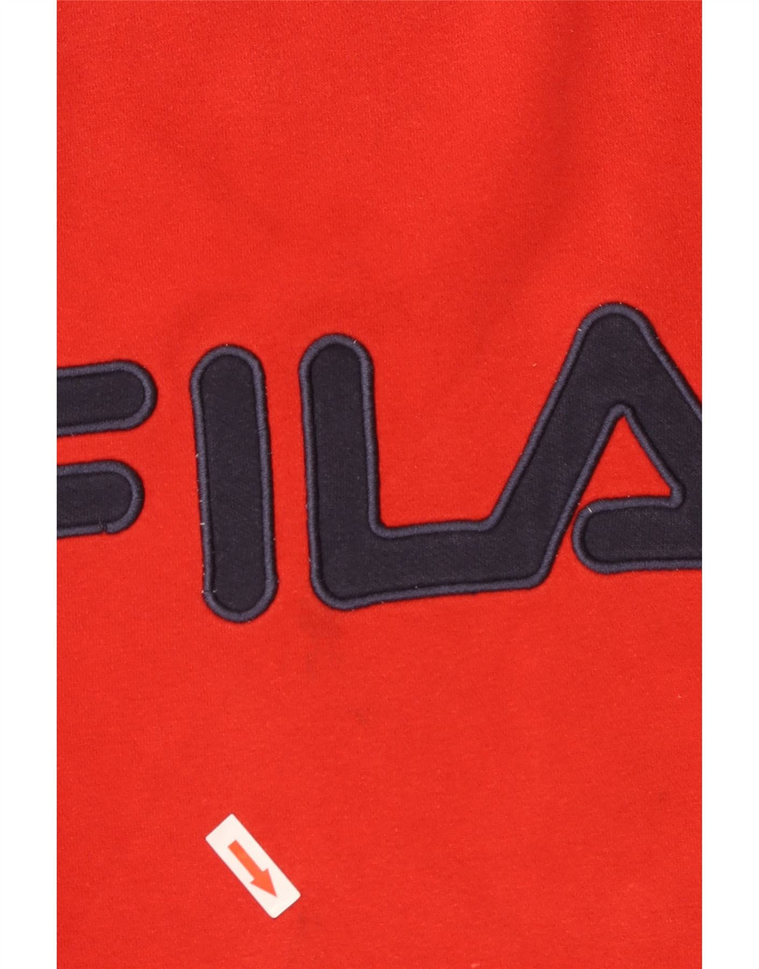 Fila Mens Graphic Sweatshirt Jumper Small Red Cotton